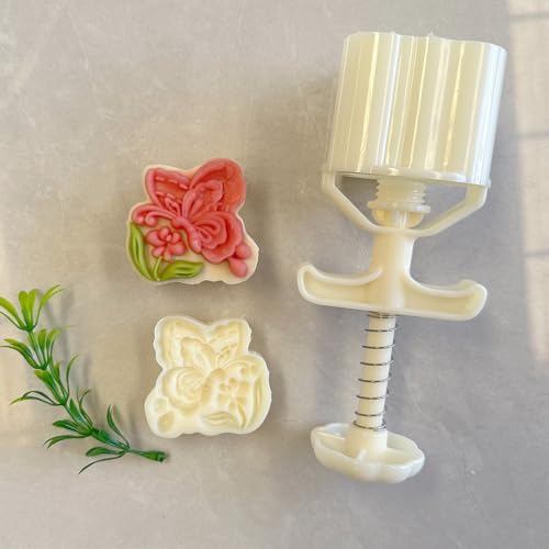 Molde para postres con forma de mariposa de plástico ABS miniatura 6