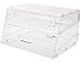 Update International APB-2112FD Acrylic 2 Tray Display Cases - Set of 2