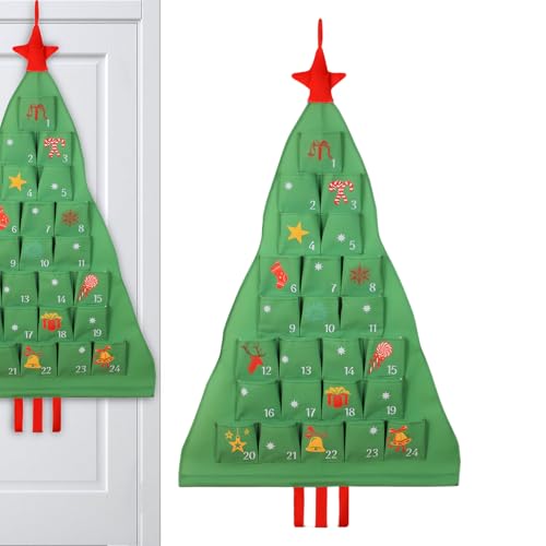 Calendrier de l'Avent sapin de Noël pour décorer le salon