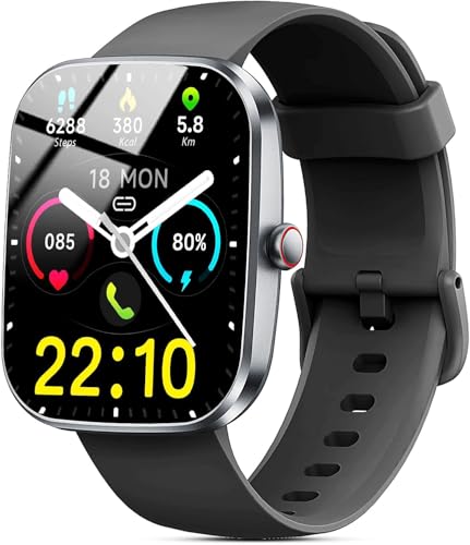 Smart Watch for Women Men(Answer/Make Call), 2026 New Fitness Watch with 120+ Sport Modes, 1.96" HD SmartWatch, Heart Rate/Sleep Monitor, IP68 Waterproof, Pedometer, Activity Tracker for Android iOS