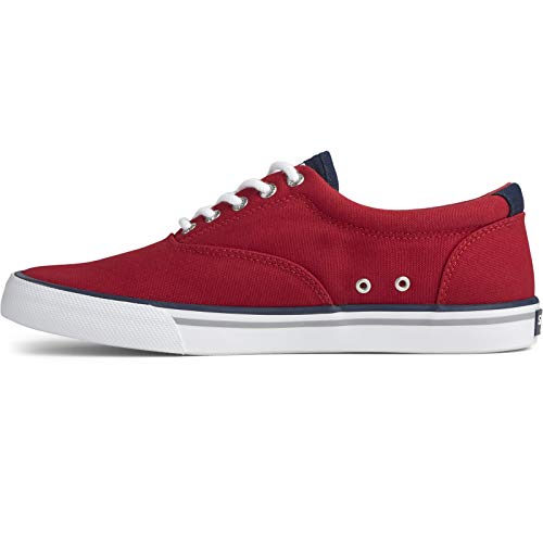 Sperry Unisex Child Striper Ii Cvo Nautical Sneaker, Nautical Red, 8.5 Us #TOP2