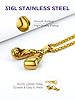 Richsteel Gold Boxing Glove Pendant Mens Necklaces Y2K Jewellery Sport Game Boys Necklace For Men #4