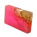 Handmade Organic All Natural Soap Bar for All Skin Types with Essential Oils - Rose Blossom Scented - 5 ounces - (A Limited Time Color Changing Soap)