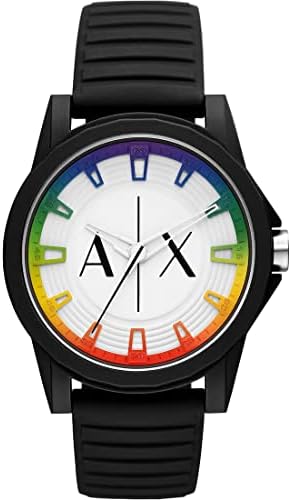Armani Exchange Watch For Men, Quartz Movement and 44mm Case Size with ...