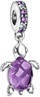 9 Pack Silver Spacer Beads Charms fit Pandora Bracelet, Heart Beads DIY Jewelry Gifts Women