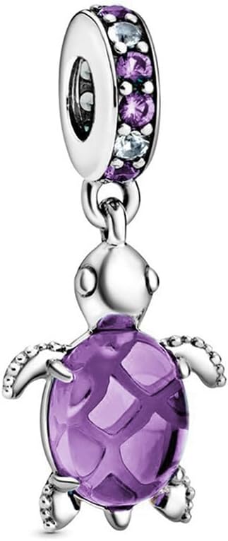 9 Pack Silver Spacer Beads Charms fit Pandora Bracelet, Heart Beads DIY Jewelry Gifts Women