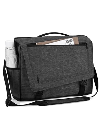 Bolso Messenger para Hombre Gris para Laptop 15.6" miniatura 1