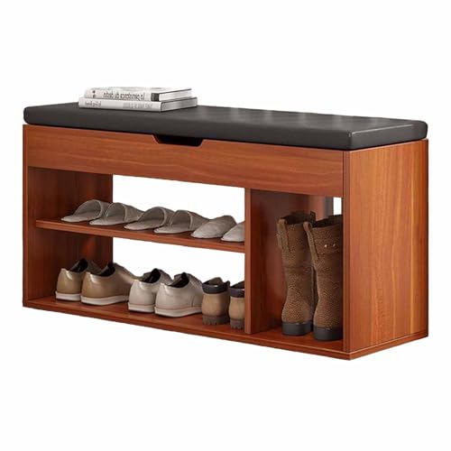 Armoire de rangement à chaussures discrète et meuble décoratif d'entrée