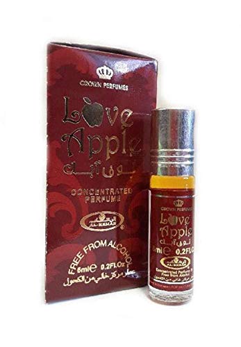 Business Square Fragancia de Almizcle Al Rehab Love Apple 6ml 100% aceite