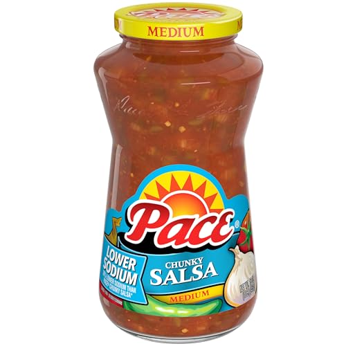 Image of Pace Lower Sodium Chunky Medium Salsa, 16 oz Jar