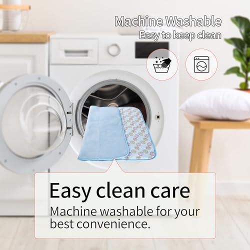 Image of NACOCO Nylon, Pet Cooling Mat Cat Dog Cushion Pad Summer Cool Down Comfortable Soft For Pets And Adults (Small, Blue)