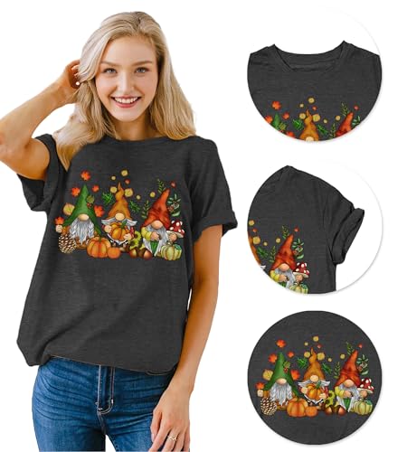 Image of Thanksgiving Shirts Women Turkey Gravy Beans and Rolls Tshirts Funny Turkey Graphic T-Shirt Family Thanksgiving Tops