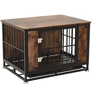 Wood Metal Dog House