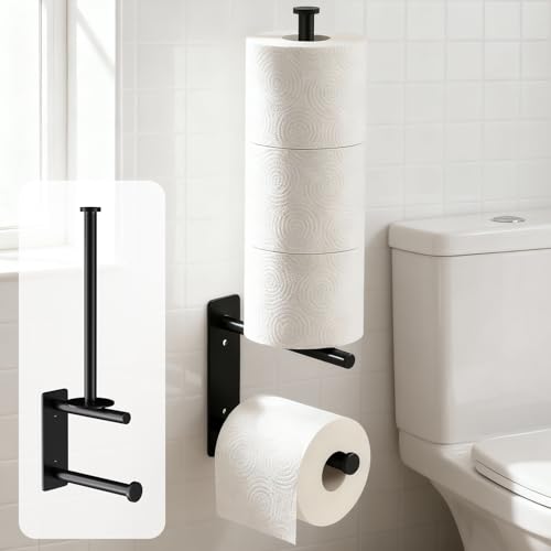 Modern Bathroom Toilet Paper Holder - Wall Mounted Storage Roll