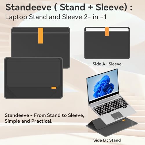 Image of Smatree A488S Hard Protective Sleeve Case with Stand Compatible for 16 inch Lenovo Legion Pro 7 Gen 8, MSI Gaming Laptops, HP OMEN Transcend Laptop 16-u0097nr, ASUS ProArt Studiobook Pro 16 OLED