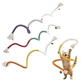 Fysaran Kauspielzeug Katze, Katzenspielzeug Kauseil Katze Katzenspielzeug...