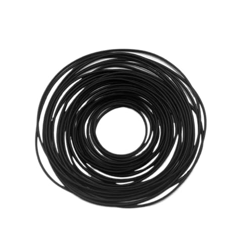 Joint de montre 0.5mm/0.6mm/0.7mm/0.8mm, joint torique en caoutchouc étanche for boîtier de couverture arrière de montre, outils de réparation d'horloger, accessoire,Matériau Fiable