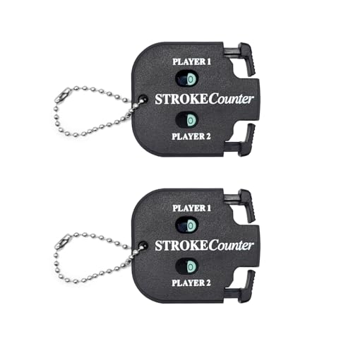 Medsuo 2Pcs 2-Player Stroke Counter