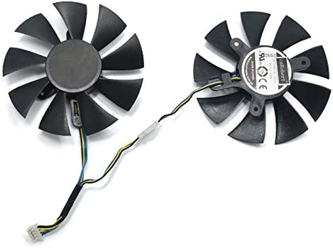 GFY09010E12SPA Video Card Fan Replacement for Zotac GTX 1060 AMP Edition 6GB ZT-P10600B-10M Graphics Card Cooler Fan