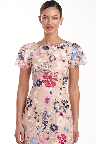 JS Collections Women's Magnolia Pleat Sleeve Gown2