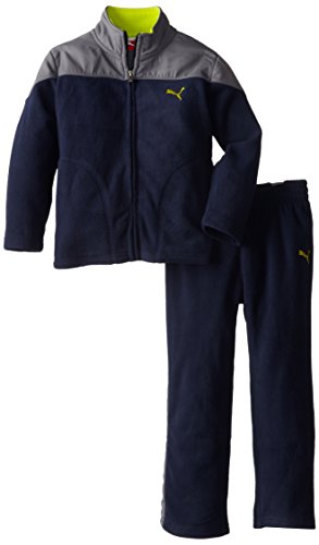 PUMA Little Boys' Curve Polar Fleece Set