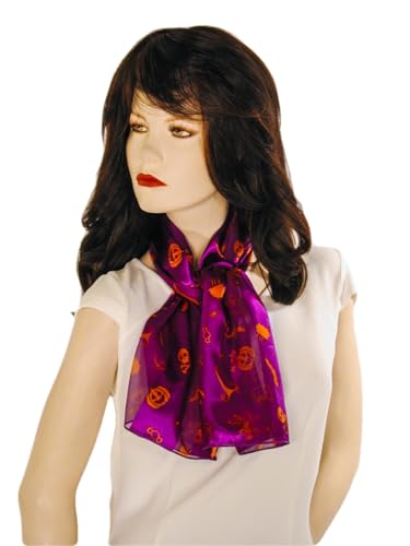 Halloween Scarves with Cute Icons2