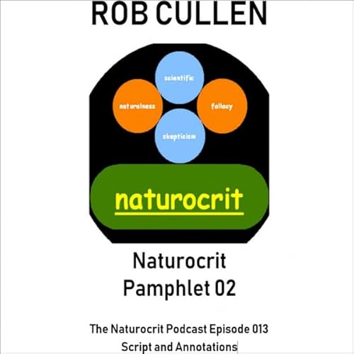 Naturocrit Pamphlet 02 Audiolivro Por Rob Cullen capa