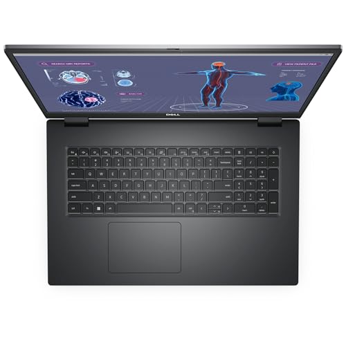 Image of Dell Precision 7780 Mobile Workstation - 17.3 inch FHD 500 nits- Intel Core i9-13950HX 24-Core -128GB CAMM RAM - 1TB SSD - NV RTX 2000 ADA (8GB GDDR6) - Windows 11 pro