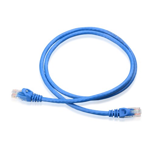 Cable Matters 5-Pack 10Gbps Snagless Short Cat6 Ethernet Cable 0.9m (Cat6 Cable, Cat 6 Cable) in Blue 0.9 Meter - Image 9