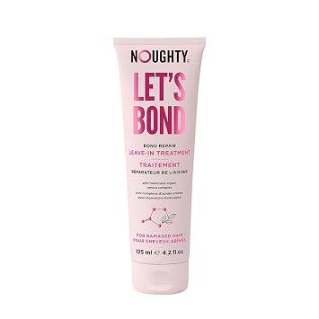 Noughty Lets Bond Builder Leave-In Treatment, Hydrating Formula for Healthier Strands, Intensive Repair for Chemically Treated, Colored and Damaged Hair, Strengthening Mask for Instant Shine 4.2fl.oz