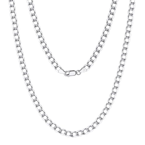 Collier chaîne maille gourmette pour affirmer votre style au quotidien avec ce bijou 5mm