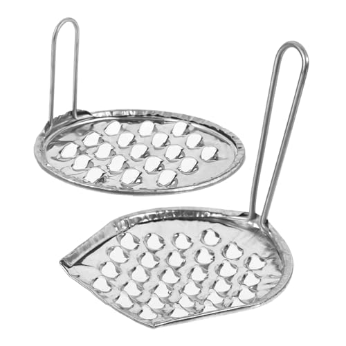 Luxshiny 2pezzi Raschiatori Acciaio Inossidabile Per Gelatina e Cibo Utensili Da Cucina Pratici e Riutilizzabili Per Preparazioni Alimentari e Fai Te