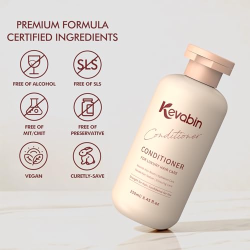 Image of Conditioner for Hair Care - Hair Conditioner for Women & Men for Dry Damaged Repair, Smooths & Softens for Hydrating Moisturizing with Tremella Ganoderma Lucidum Extract for All Hair-Types