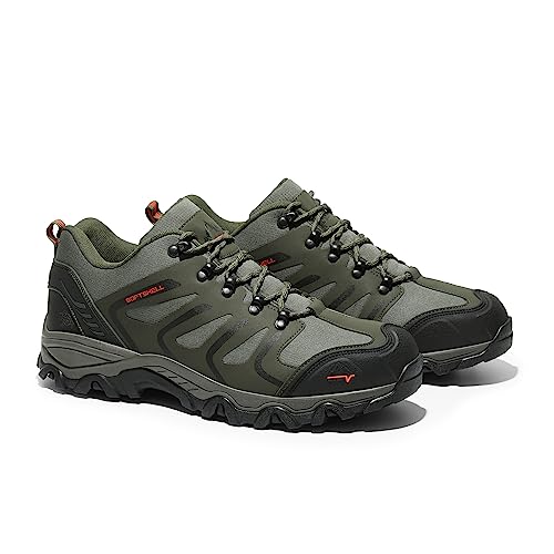 Image of NORTIV 8 Men's Low Top Waterproof Hiking Shoes Trekking Trails Outdoor Work Shoes