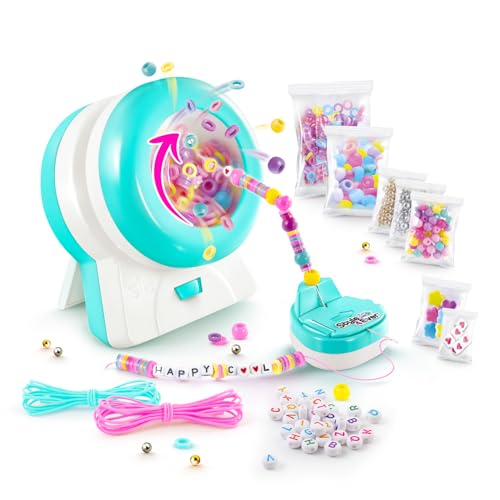 Style 4 Ever Magic Spinner Bracelets – DIY Friendship Bracelet Maker Kit (600+ Beads & Charms, Bead Spinner Tool) – Easy Craft Gift for Kids 6+ - Create Colourful Bracelets in Under 2 Minutes - Image 4