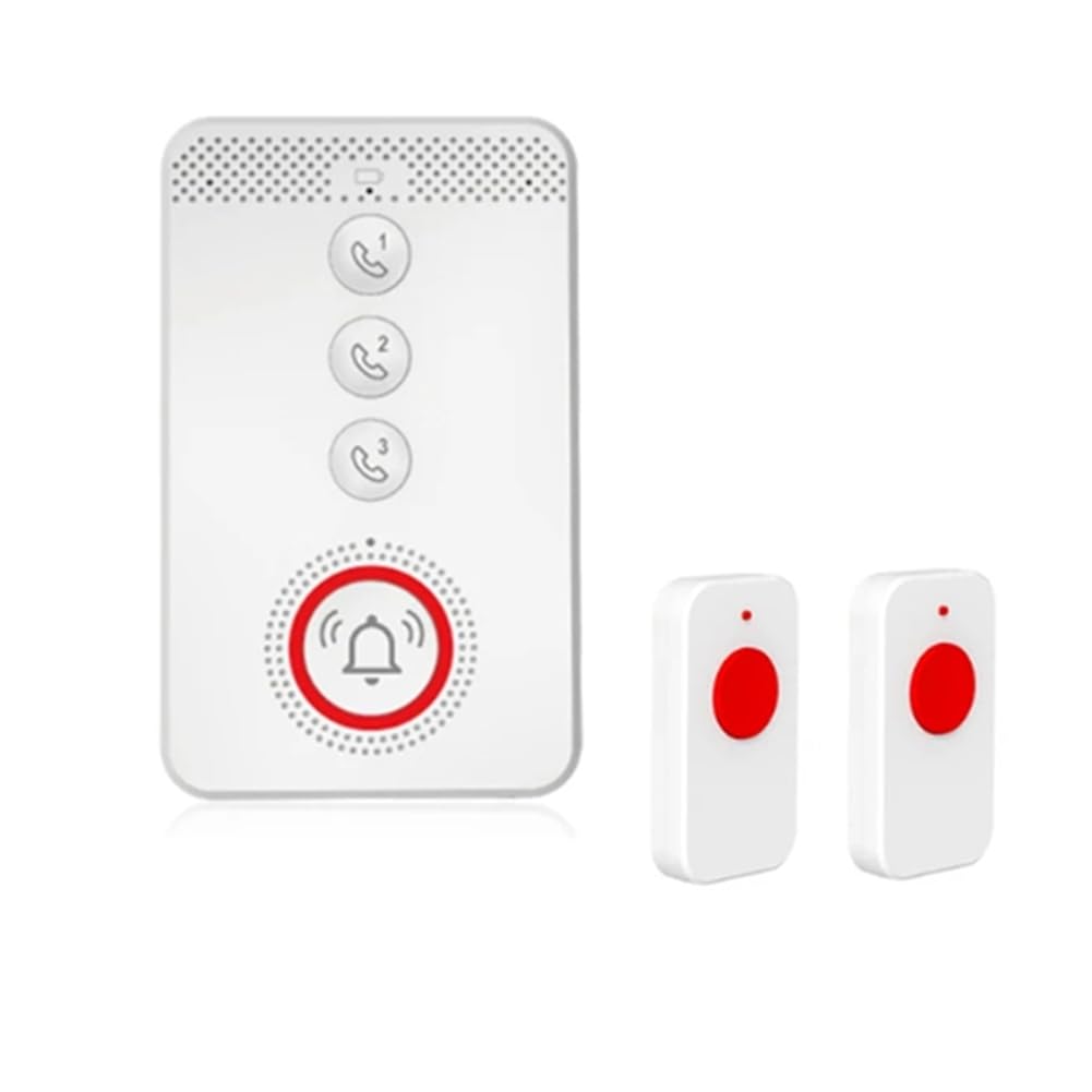 Feeter Panic Button 4G Sim Sos Emergency Call Alarm Gsm Voice Phone For Seniors Elderly Kids Distress Help Pager