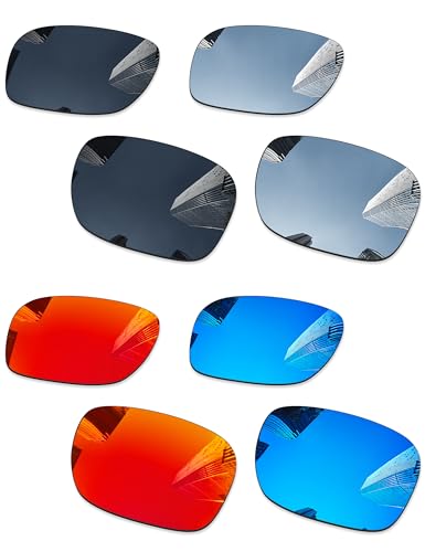 Verres de rechange Oakley Chainlink OO9247 57 mm - Pack 4 paires verres solaires colorés