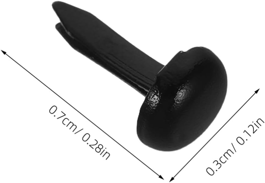 Gadpiparty 500pcs Mini Brads for Paper Crafting Sturdy Fasteners for Projects Decorative Rivets for Scrapbooking and Crafts
