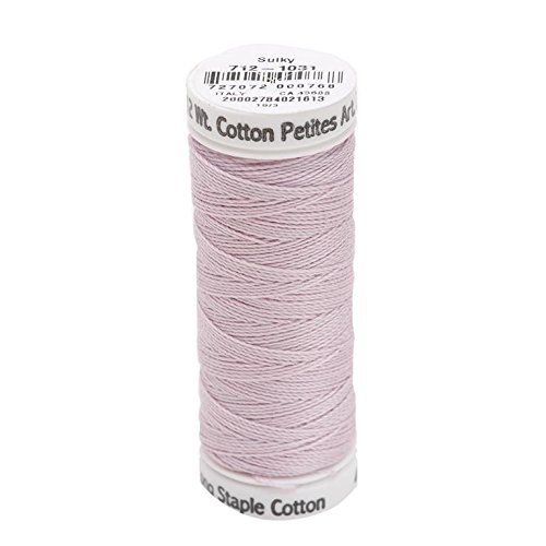 Fil de coton 2 plis Sulky 12wt coloris orchidée moyenne pour broderie 45m