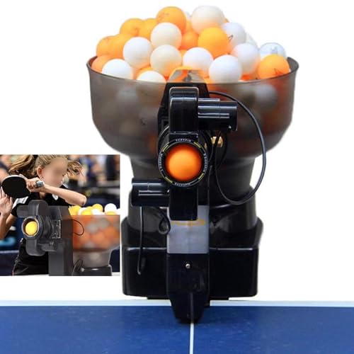 Máquina Automática De Pingue-Pongue Com Robô De Tênis De Mesa, 36 voltas Máquina De Treinamento De R