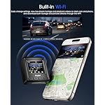 Dash Cam WiFi 2K, Car Camera with APP, Front Dash Camera for Cars, Mini Dashcams with WDR Night Vision, 24 Hours Parking Monitor, Loop Recording, G-Sensor - Image 4