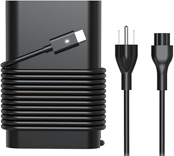 New 65W USB C Replacement for Dell Laptop Charger Latitude 5520 5420 5540 7420 chromebook 3100 Cord Type c Dell AC Adapter Power Cord Computer Charger