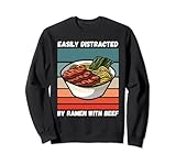 Vintage Easily Distracted By Ramen With Beef