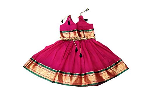 Buy Floora Fashion Baby Paithani Pink 