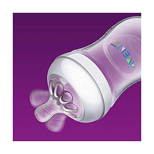 Kit Mamadeira Pétala Transparente 125ml e 260ml - Philips Avent