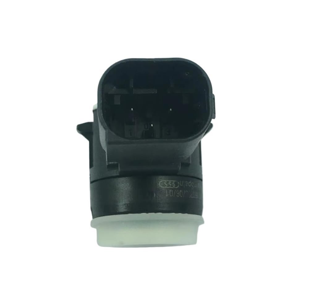 Sensor de Marcha atrás Compatible con Peugeot 1608472280 PDC Sensor de Aparcamiento Radar Color Blanco 9800210677N9