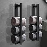 Porte Serviette Sans Percage: Profitez d’une installation rapide et sans dommages avec notre porte serviette mural sans percage. Il se fixe solidement sur la plupart des surfaces lisses (carrelage, verre, métal, bois peint) grâce à son ruban adhésif haute puissance VHB 3M. Aucune perceuse, aucun outil, aucun désordre. Votre rangement serviette salle de bain est opérationnel en quelques minutes, offrant une solution de rangement serviette propre et définitive