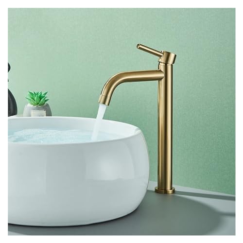 Mitigeur d'eau chaude et froide noir pour lavabo et évier de maison