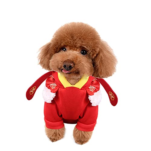 Abrigo SUPVOX para perros Año Chino S rojo miniatura 4