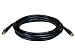 Monoprice 106313 10-Feet RG6 Quad Shield CL2 Coaxial Cable with F Type Connector - Black